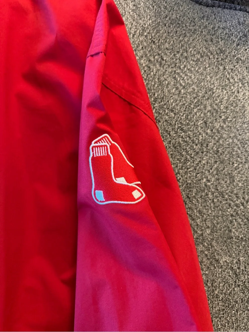 Boston Red Sox Nike Center Swoosh Pullover Windbreaker Jacket XL